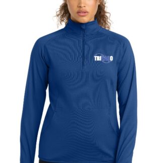 Sport-Tek® Women's Sport-Wick® Stretch 1/4-Zip Pullover