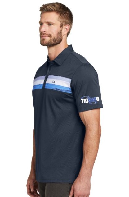 TravisMathew Cabana Chest Stripe Polo